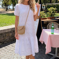2026 Summer Loose Design Sense Short Sleeve Fashionable Dress For Women